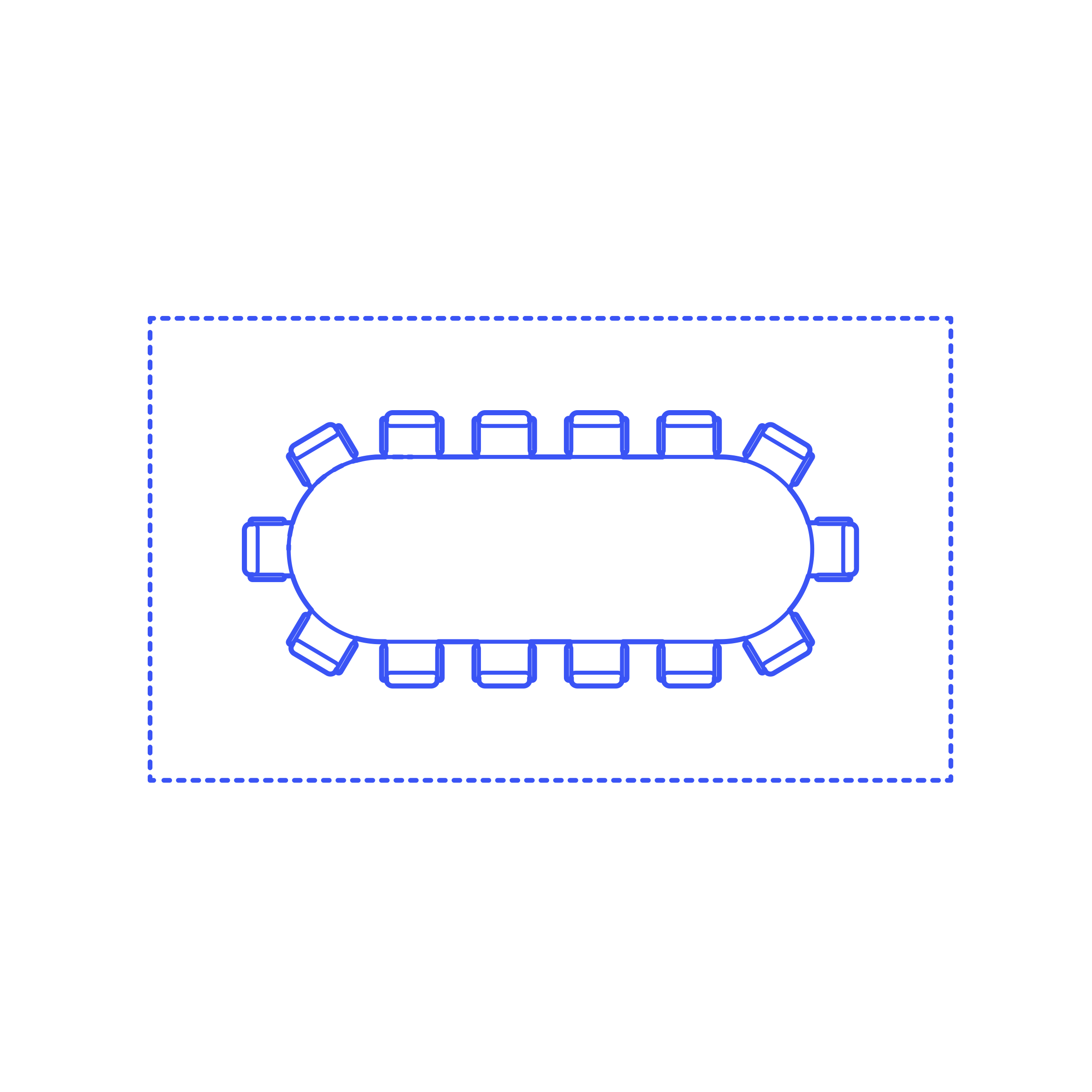 Layouts Meeting Conference Rooms Rectangle Round Medium Silhouette Cutting Svg Files Free Vectors